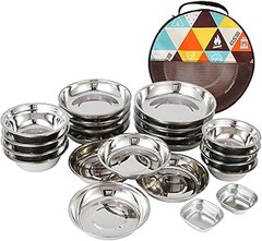 Mejores alternativas a la vajilla de acero inoxidable india