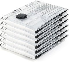 ** Mantenimiento y limpieza de bolsas de vacío reutilizables