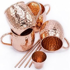 Vasos de cobre