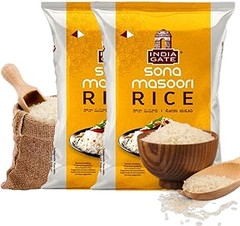 Las mejores opciones para comprar arroz Sona Masoori online