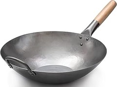 Mejores opciones para comprar un wok de acero al carbono económico