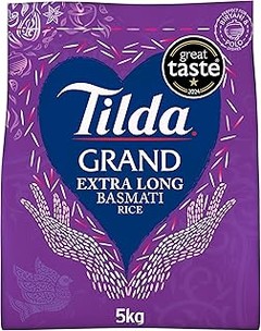 Comparativa de las mejores marcas de arroz basmati para biryani