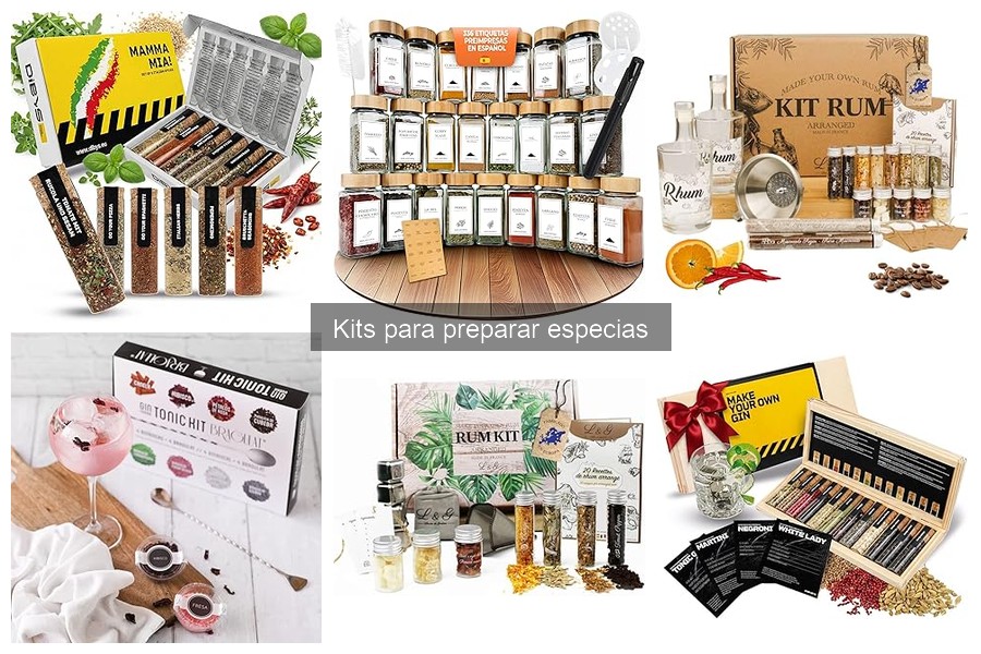 Almacena tus Especias: Consejos para Kits de Preparación