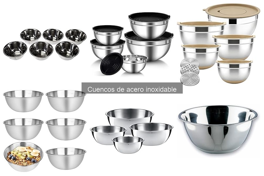 Alternativas a cuencos de acero inoxidable para tu cocina