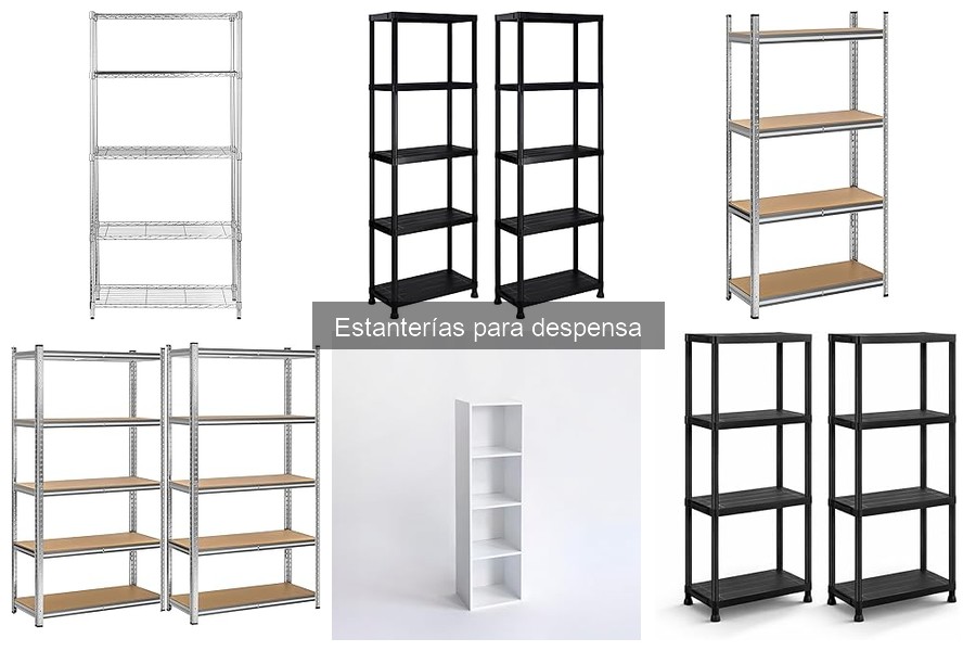 Alternativas a estanterías de despensa para cocina india