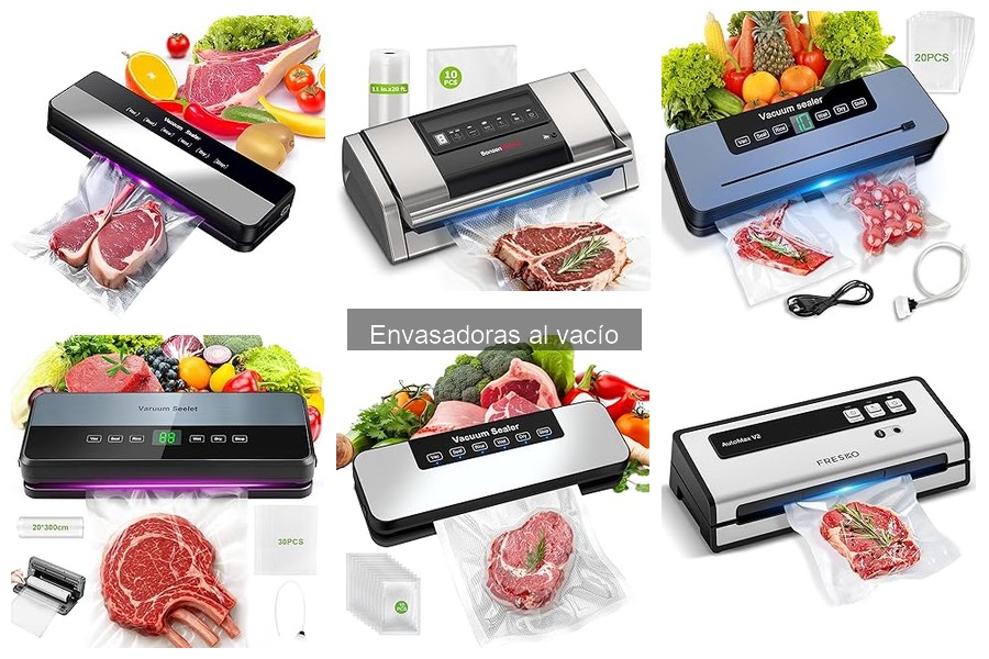 Alternativas a la envasadora al vacío para conservar alimentos