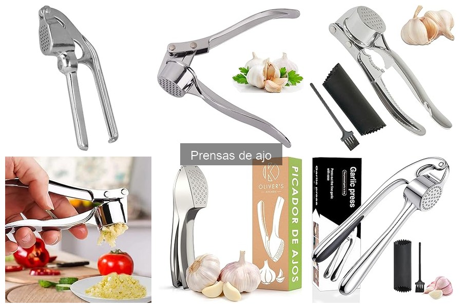 Alternativas a la prensa de ajo: 5 utensilios imprescindibles