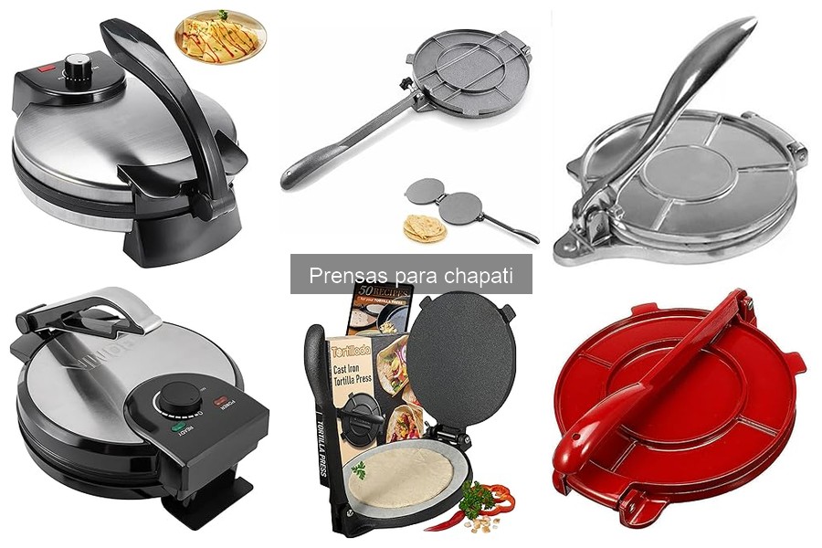 Alternativas a la prensa para chapati: ¡descúbrelas!
