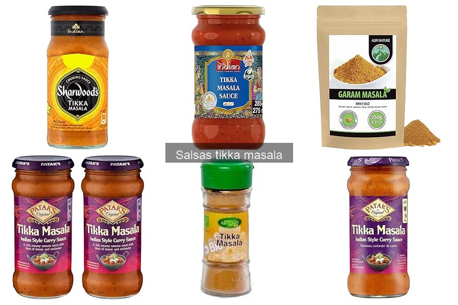 Alternativas a la salsa tikka masala para tus recetas
