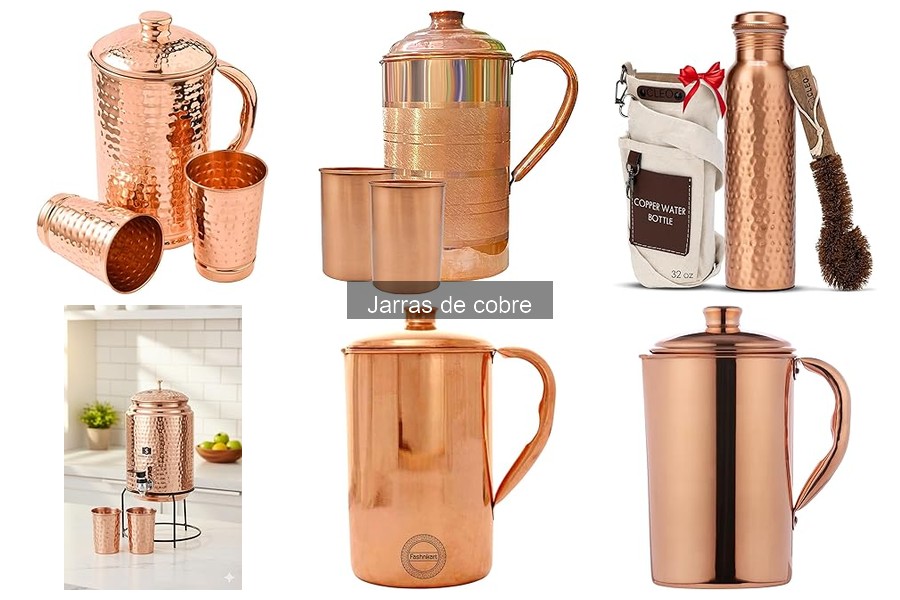 Alternativas a las Jarras de Cobre para Almacenar Agua