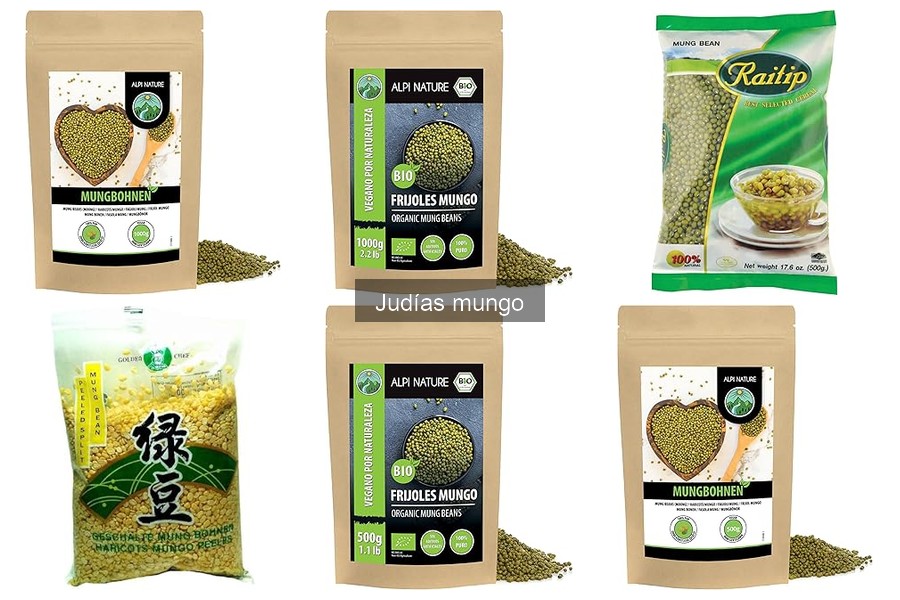 Alternativas a las judías mungo en tus recetas de cocina