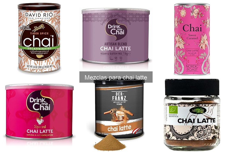 Alternativas a las mezclas para chai latte: recetas y más