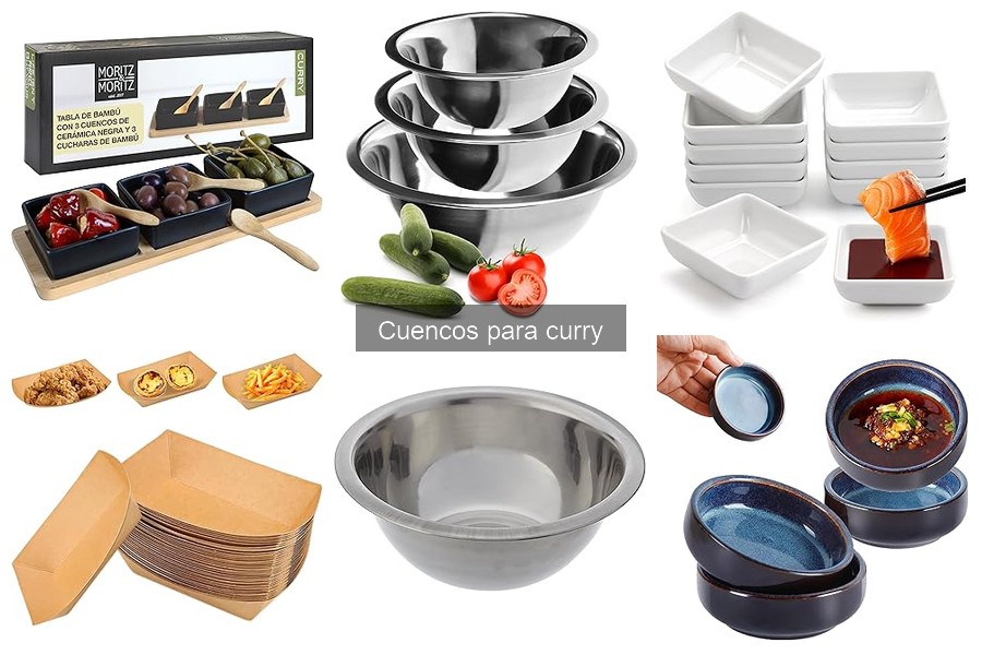 Alternativas a los Cuencos para Curry: Recipientes Útiles