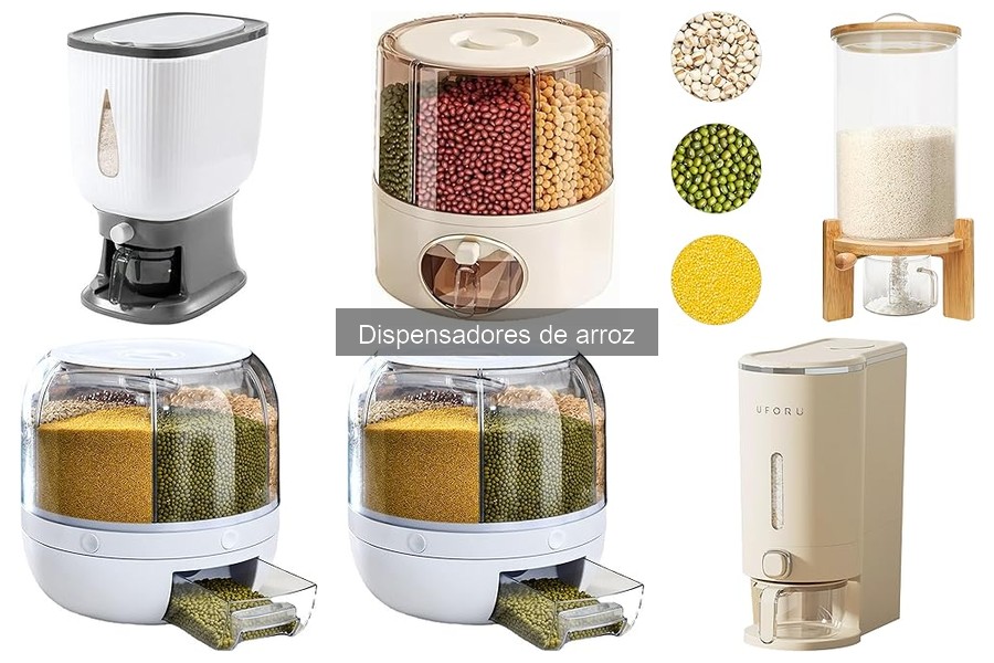 Alternativas a los dispensadores de arroz para tu cocina