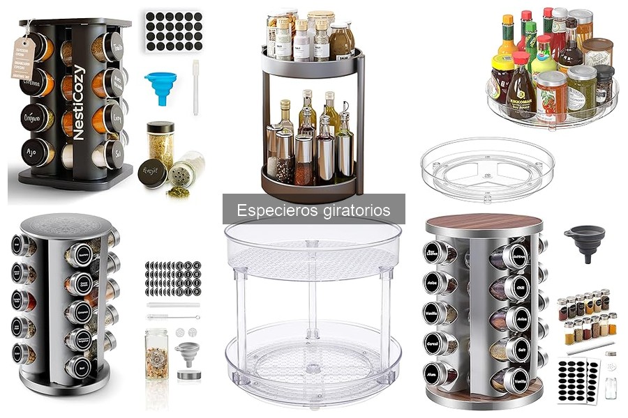 Alternativas a los Especieros Giratorios en tu Cocina