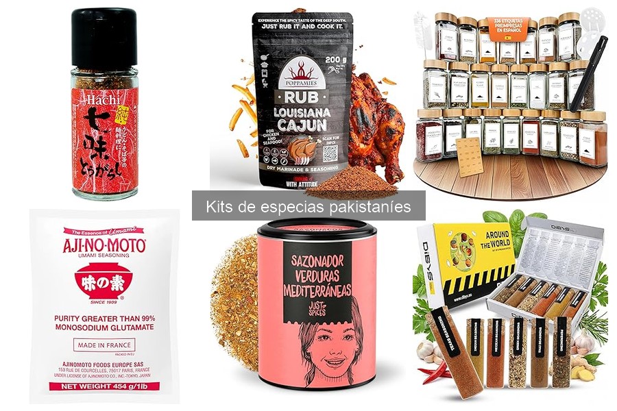 Alternativas a los Kits de Especias Pakistaníes en Casa