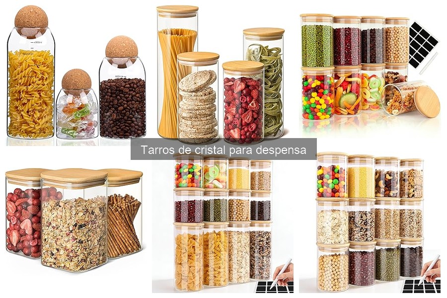 ** Alternativas a los Tarros de Cristal para Almacenamiento