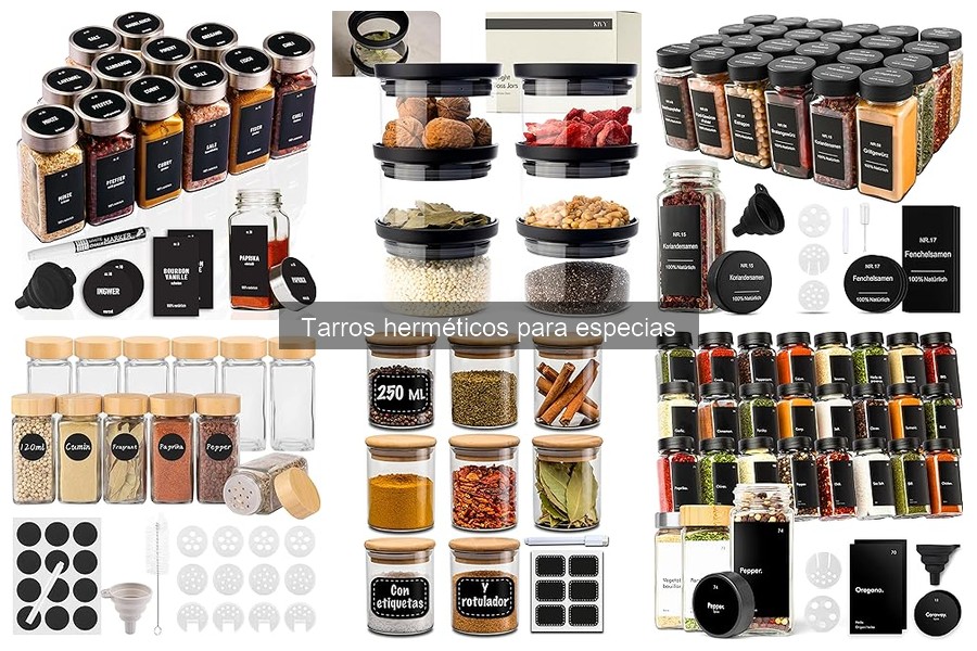 Alternativas a los tarros herméticos para especias