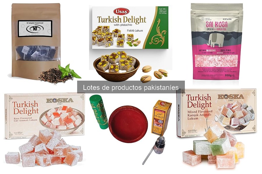 Alternativas a Lotes de Productos Pakistaníes para Cocinar