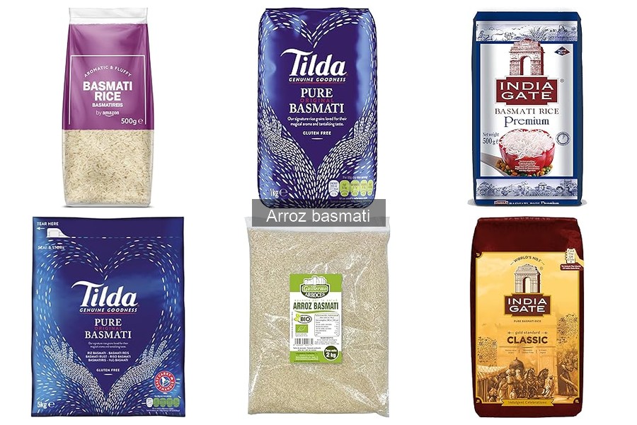 Alternativas al arroz basmati en la cocina india