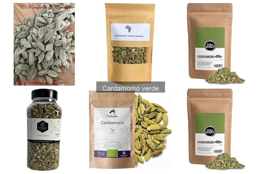 Alternativas al cardamomo verde en recetas de cocina