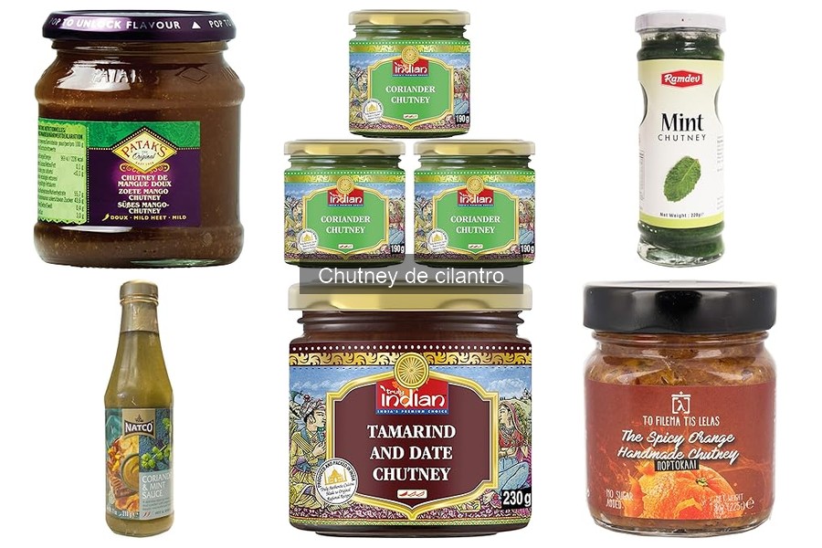 Alternativas al chutney de cilantro para alérgicos