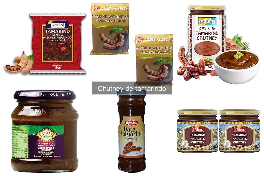 Alternativas al chutney de tamarindo: sabores para probar
