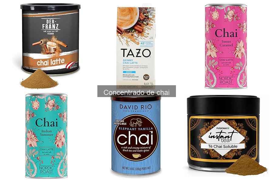 Alternativas al concentrado de chai: recetas y opciones