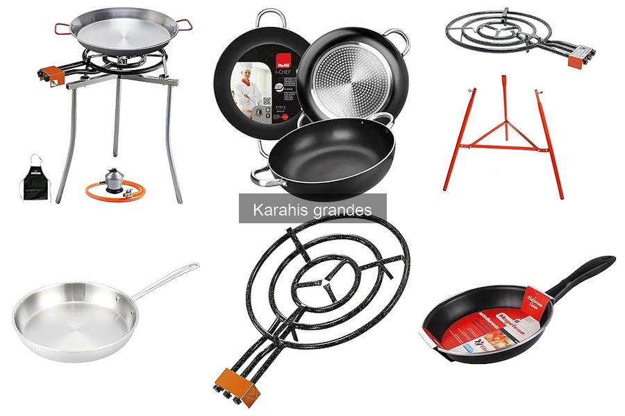 Alternativas al karahi grande para cocinar platos indios