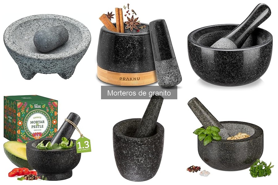 Alternativas al mortero de granito para tu cocina
