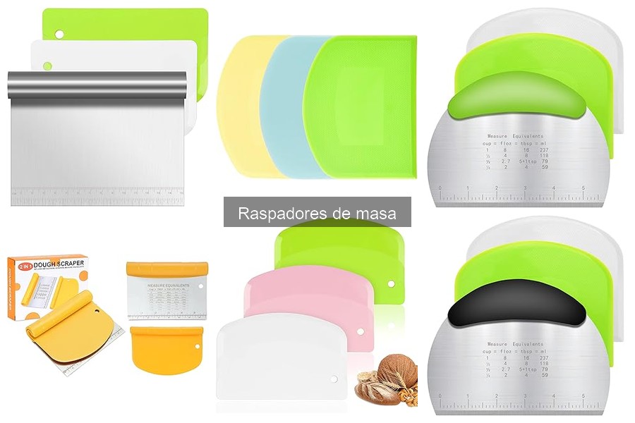 Alternativas al raspador de masa: opciones útiles para hornear