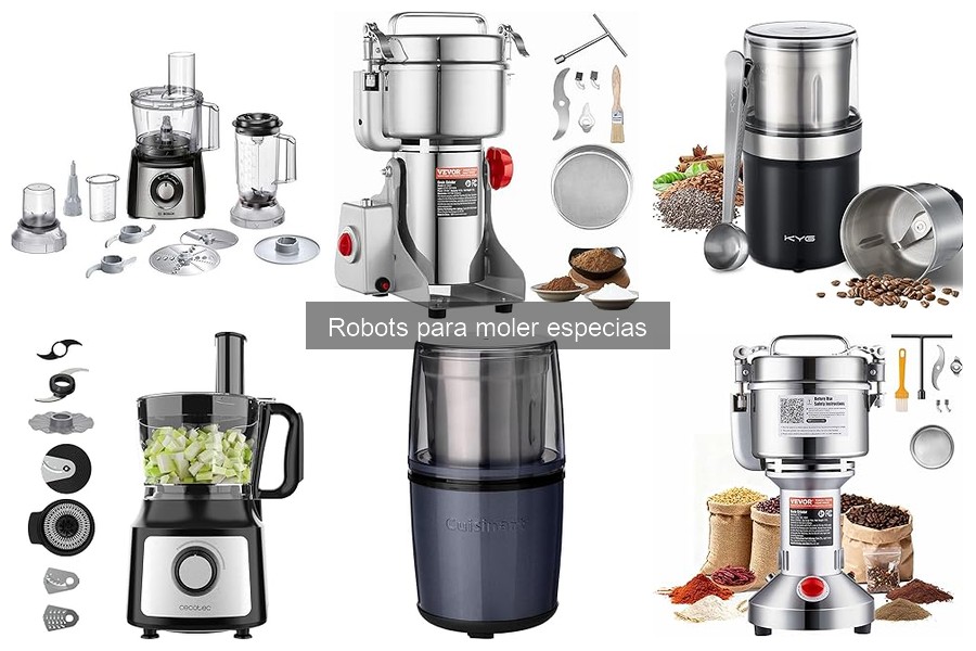 Alternativas al robot para moler especias en casa