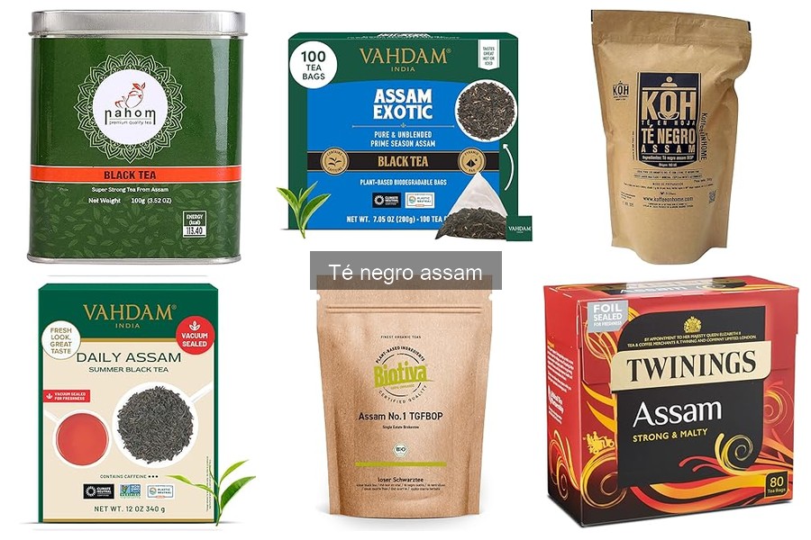 Alternativas al té negro Assam para amantes del té