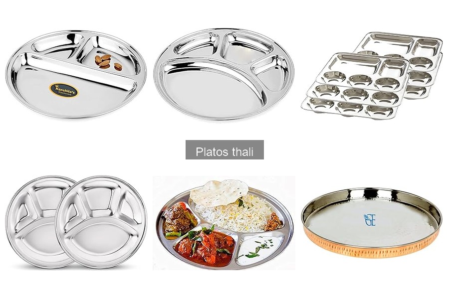 Alternativas al thali para dietas veganas y sin gluten