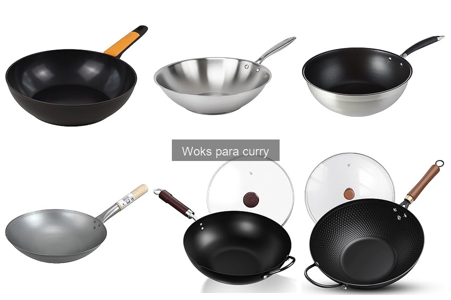 Alternativas al wok para preparar curry en casa