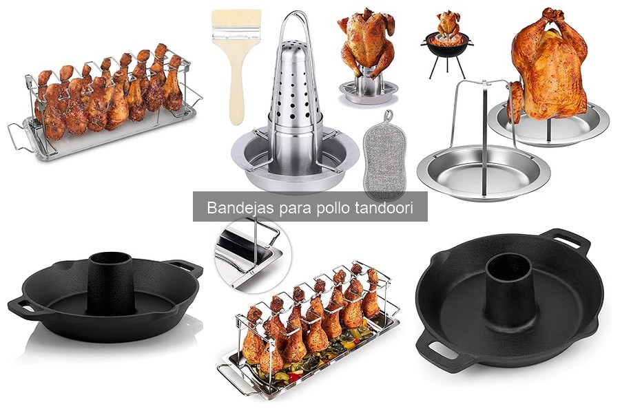 Alternativas creativas a bandejas para pollo tandoori