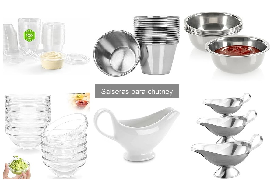 Alternativas Creativas a Salseras para Chutney