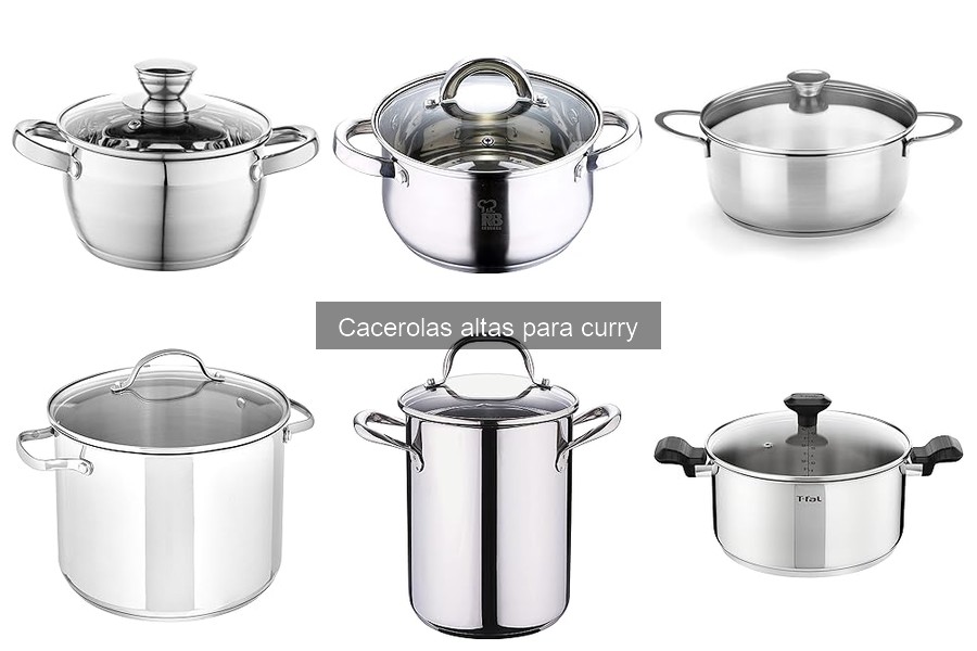Alternativas efectivas a las cacerolas altas para curry