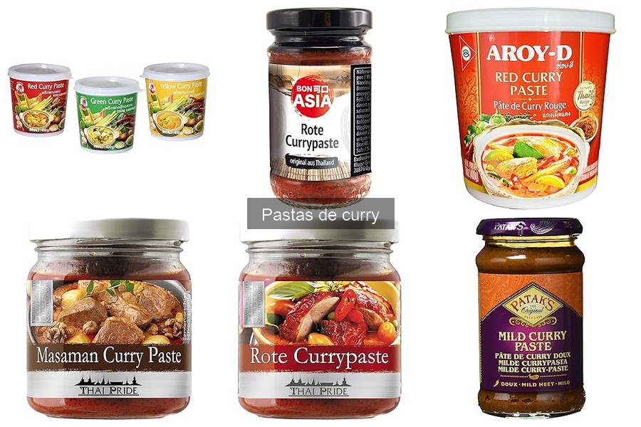 Alternativas veganas a la pasta de curry deliciosa
