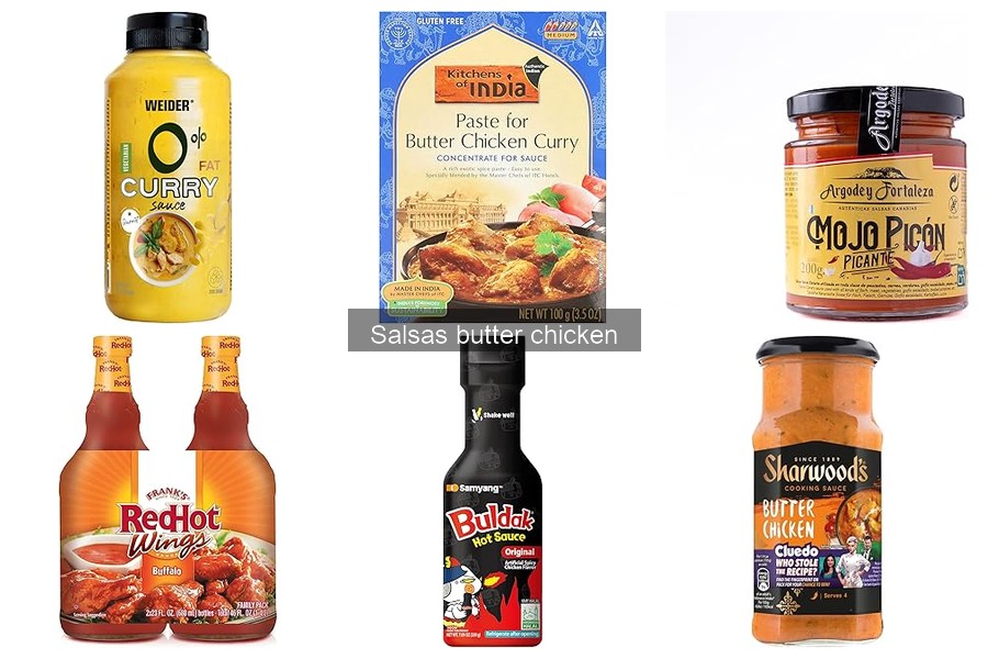 Alternativas veganas a la salsa butter chicken