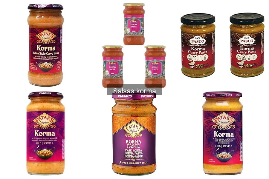 Alternativas vegetarianas a la salsa korma