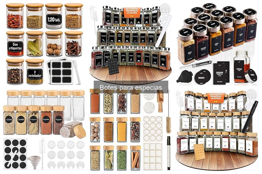 Beneficios de Etiquetar Botes para Especias en tu Cocina