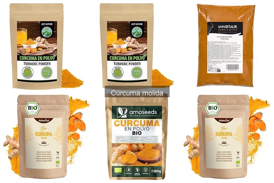 Beneficios de la cúrcuma molida para la salud