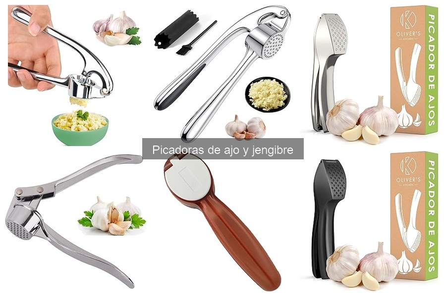 Beneficios de Picar Ajo y Jengibre en la Cocina