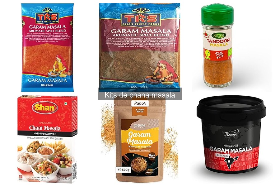 Beneficios de usar kits de chana masala vs. mezclar en casa