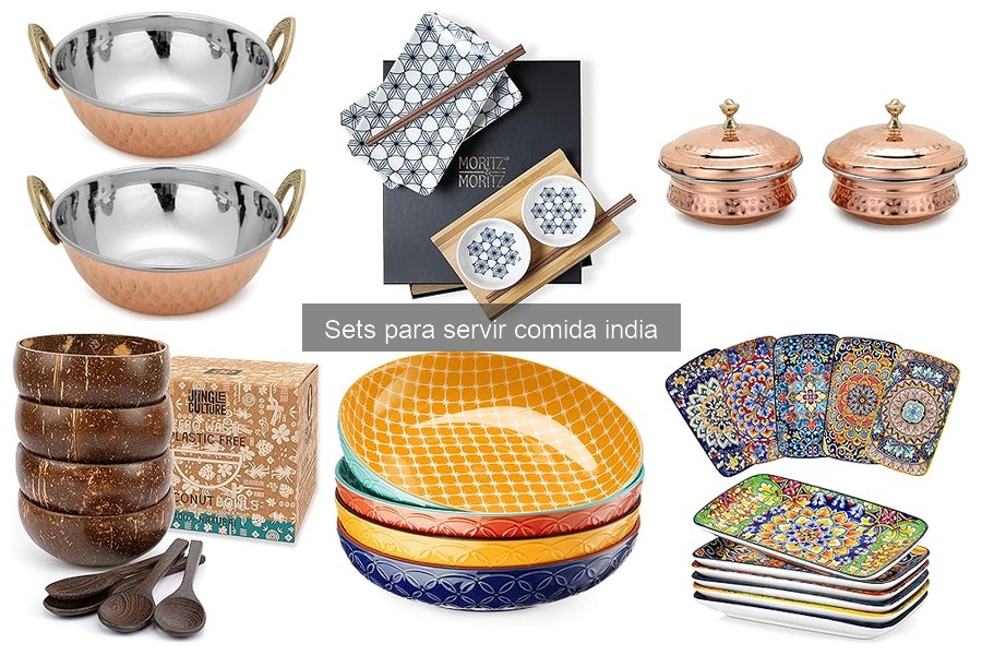 Beneficios de usar un set para servir comida india en casa