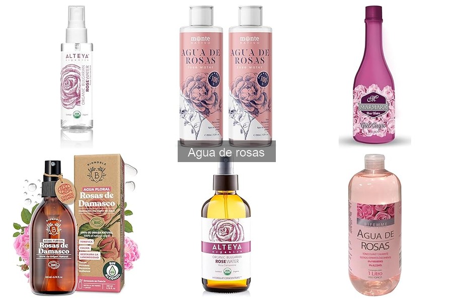 Beneficios del agua de rosas para el cabello