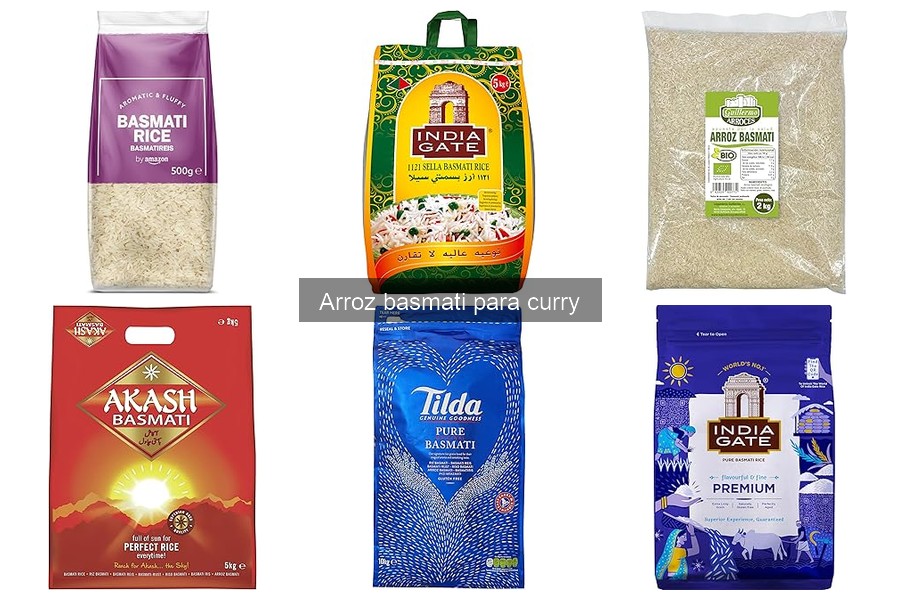 Beneficios del arroz basmati frente a otros arroces