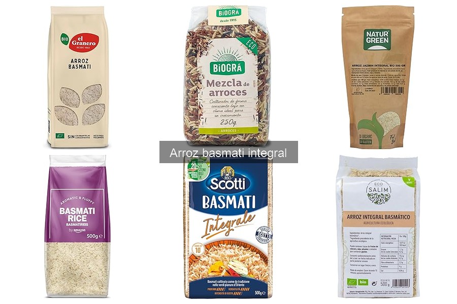Beneficios del arroz basmati integral para la salud