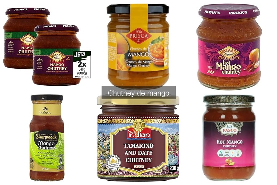 Beneficios del chutney de mango en tu dieta saludable